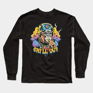 Urban King: The Hip Hop Gorilla Long Sleeve T-Shirt